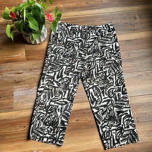 💖 Covington Petite black, white crop pant